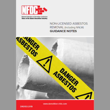 Guidance Note – NFDC Non-Licensed Asbestos Removal (Including NNLW)