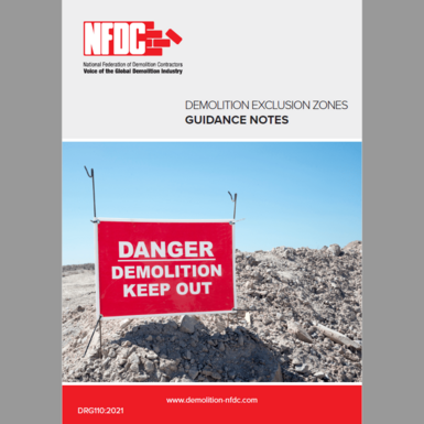 Guidance Note - NFDC Demolition Exclusion Zones