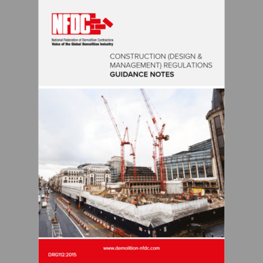 Guidance Note - NFDC Construction (Design & Management) Regulations