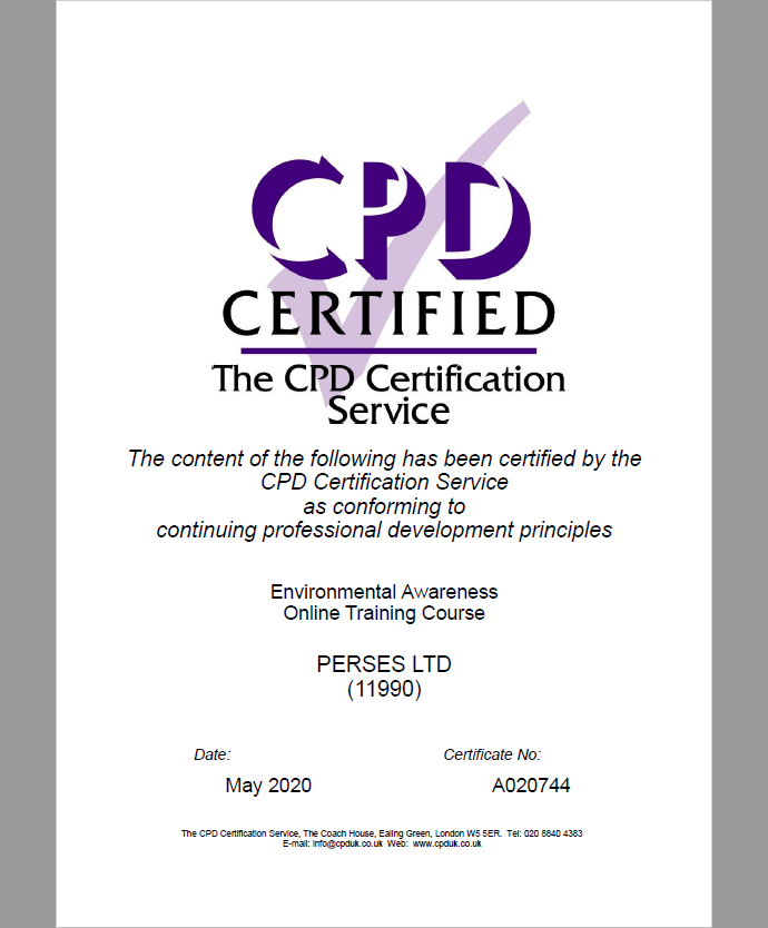 Course Accreditation