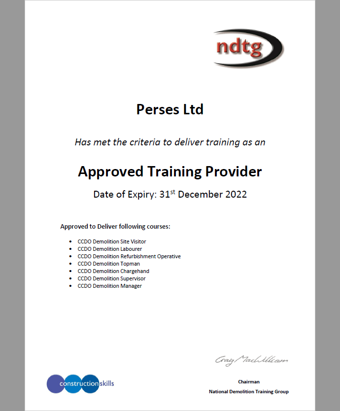 Course Accreditation